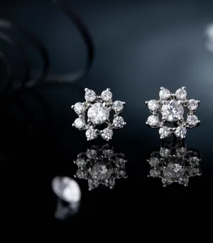Premium Zircon Flower Shaped Tops
