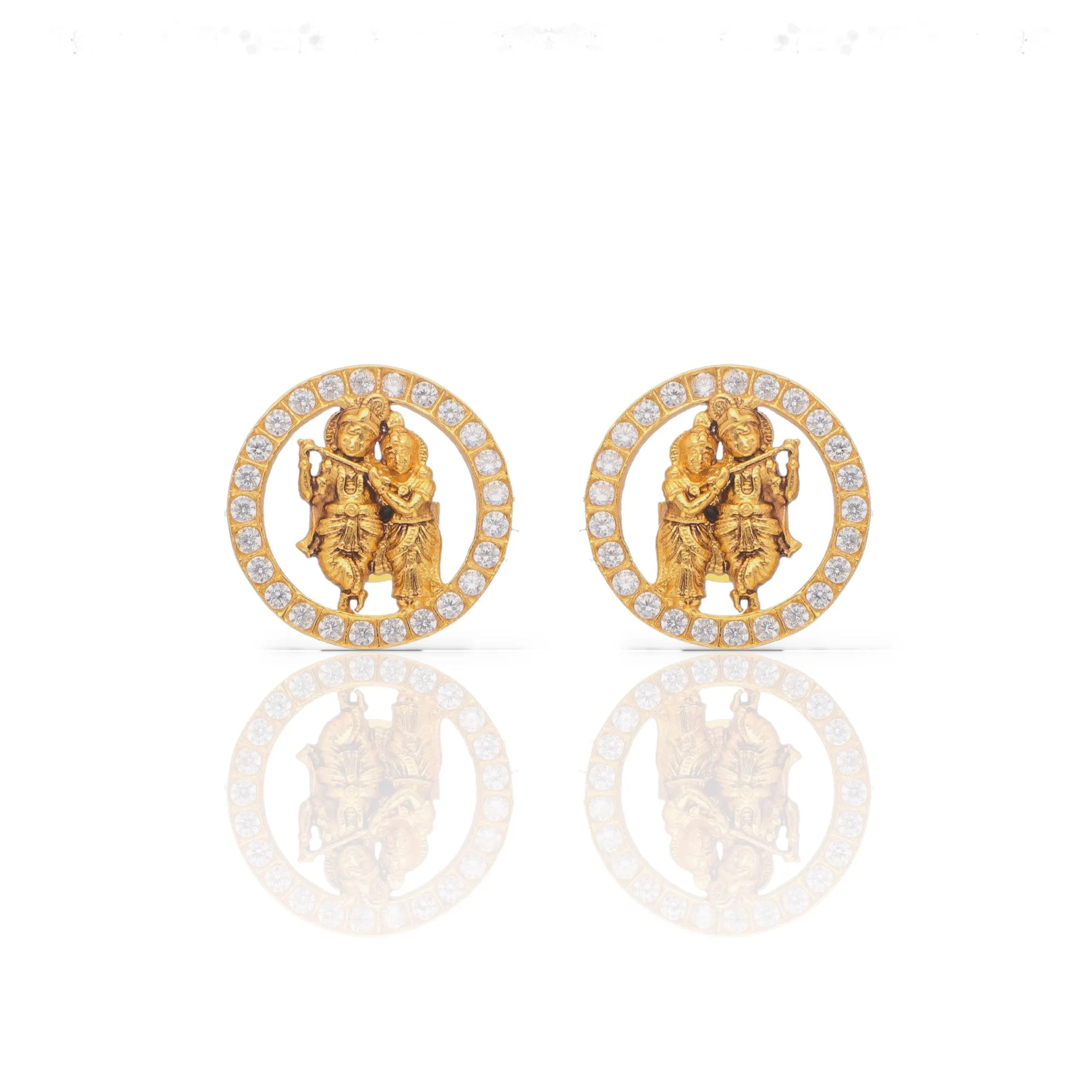 Radha Krishna Earrings