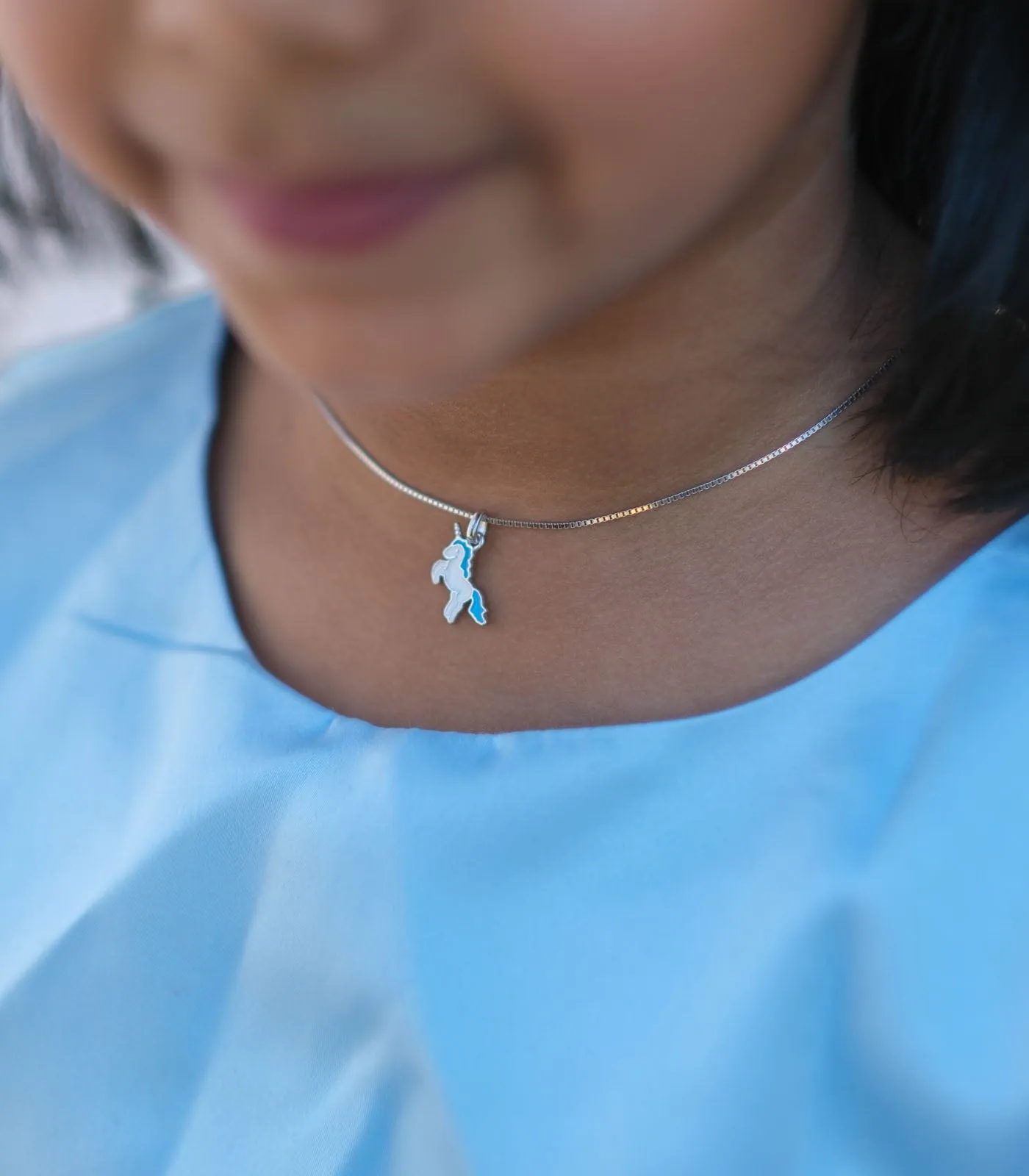 Rapid Unicorn Necklace (Silver)