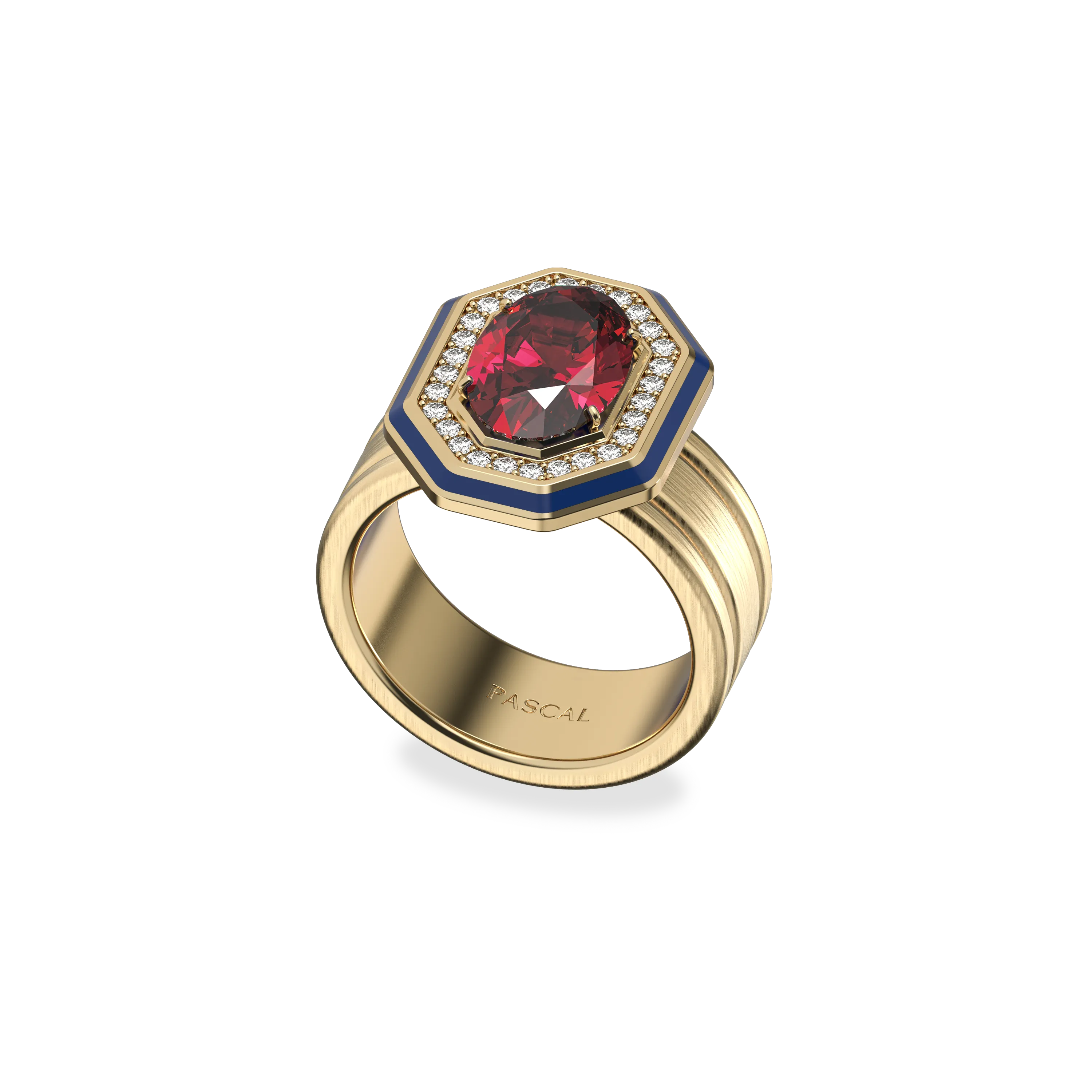 Renaissance Gemstone Diamond Cocktail Ring