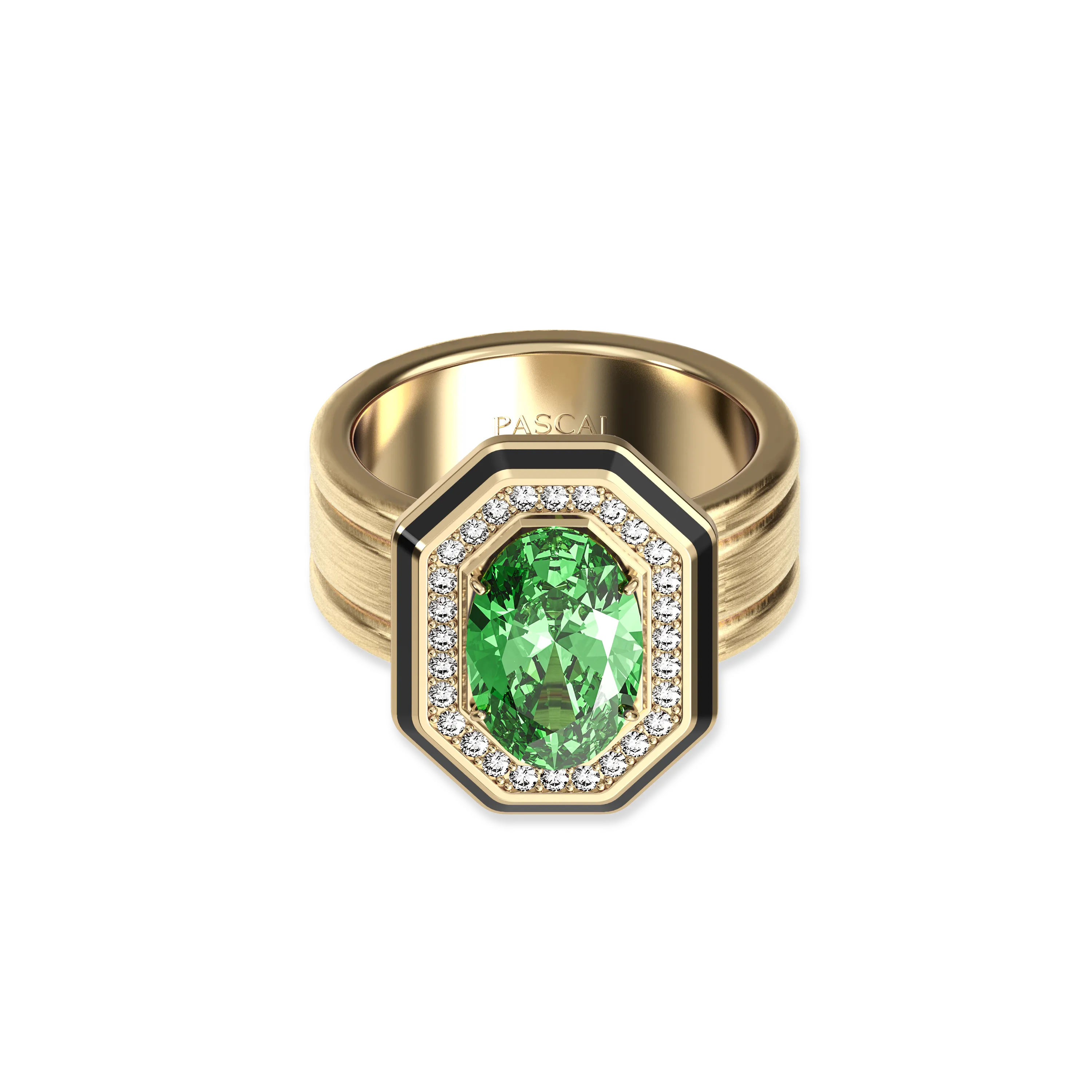 Renaissance Gemstone Diamond Cocktail Ring