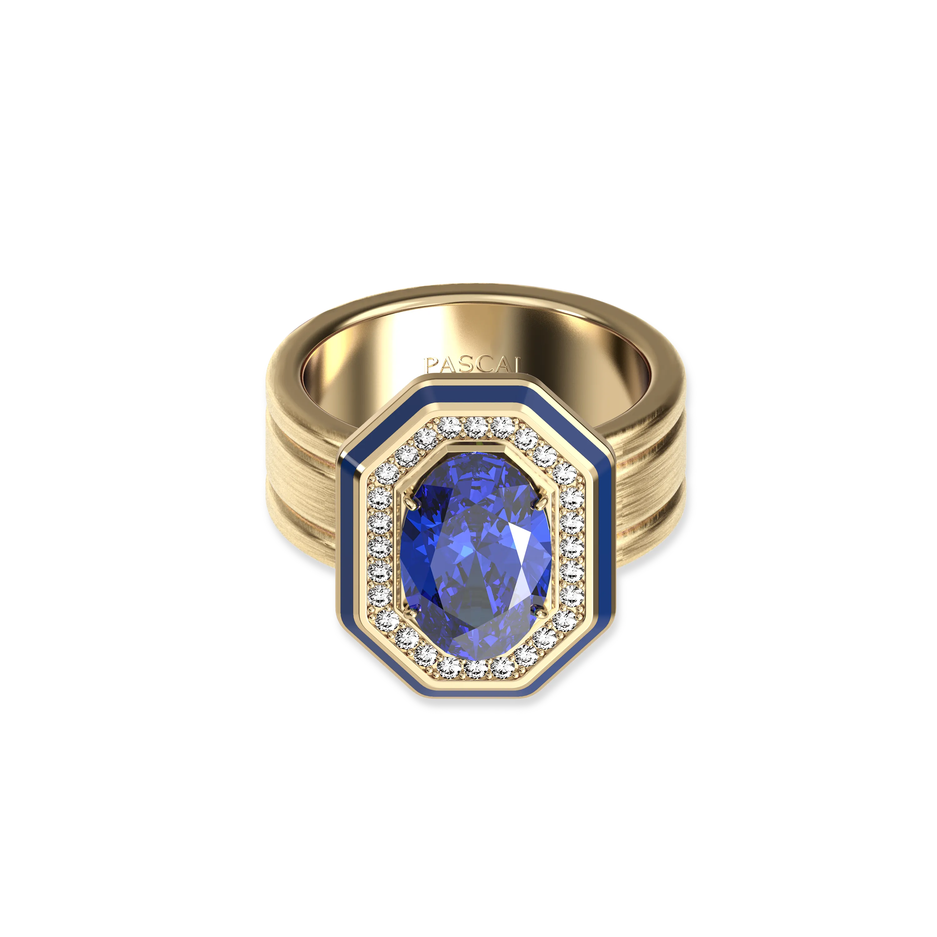 Renaissance Gemstone Diamond Cocktail Ring