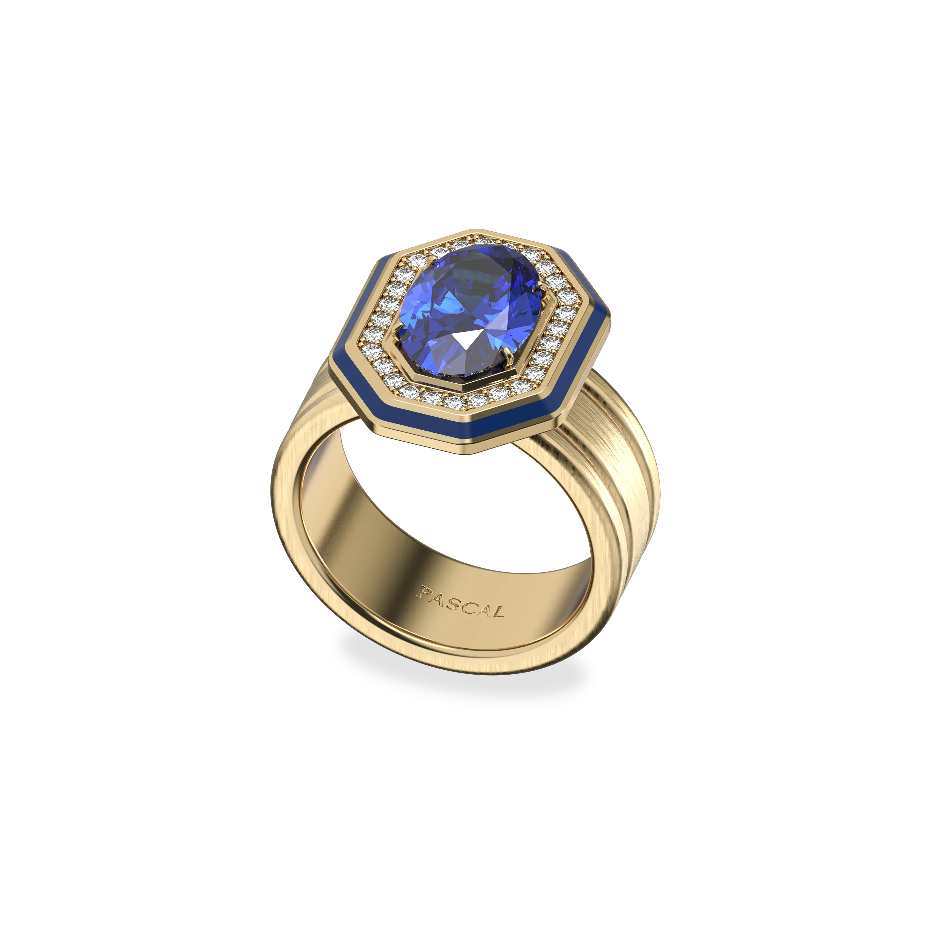 Renaissance Gemstone Diamond Cocktail Ring