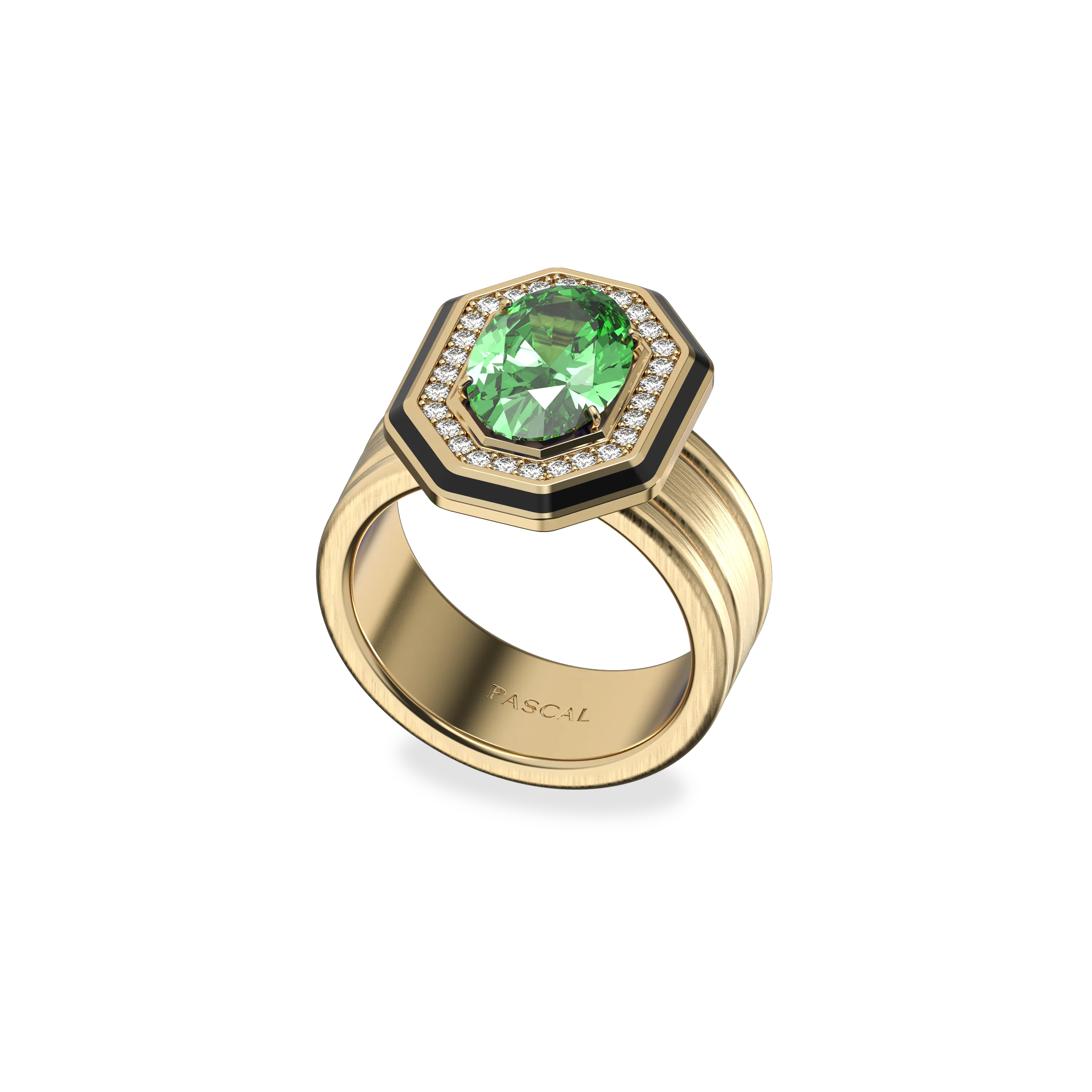 Renaissance Gemstone Diamond Cocktail Ring