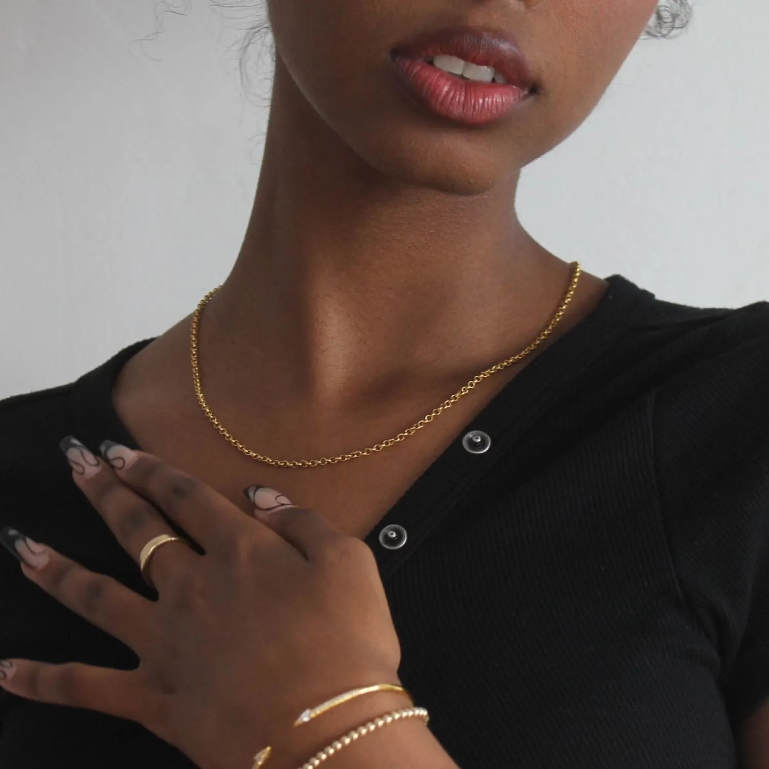 Rolo Chain Necklace