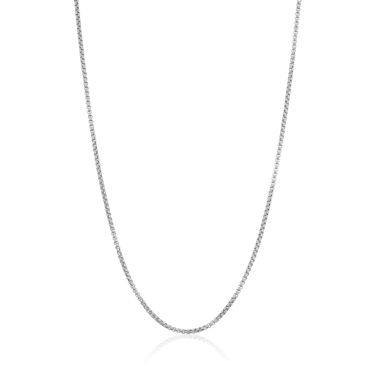 Round Box Link Chain 3mm