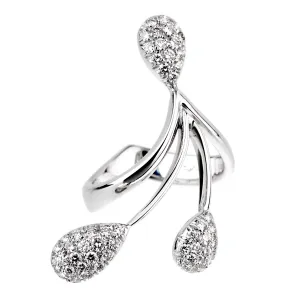 Scavia White Gold Diamond Cocktail Ring