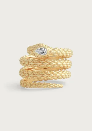 Serpent Wrap Ring