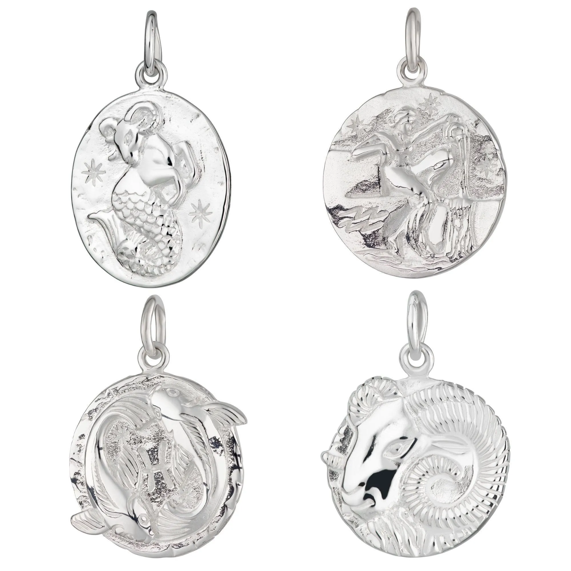Silver Zodiac Charm