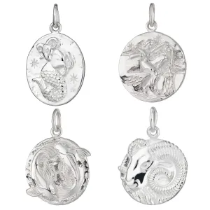 Silver Zodiac Charm