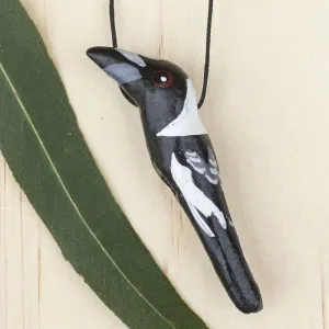 Songbird Whistle Necklaces - Australian Magpie