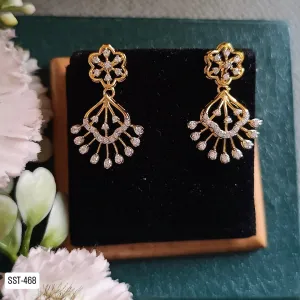 SST 468 | FLORAL DANGLE DROP EARRINGS