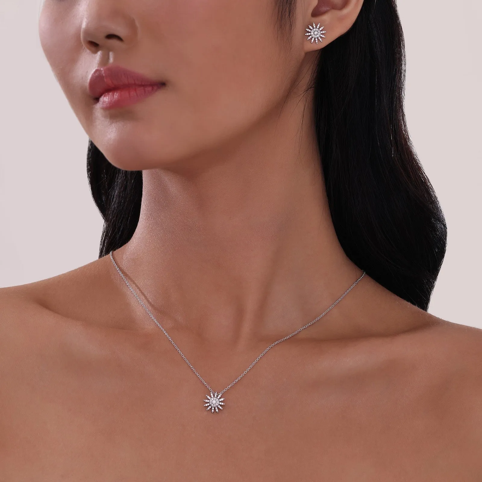 Starburst Stud Earrings E2021CLP00