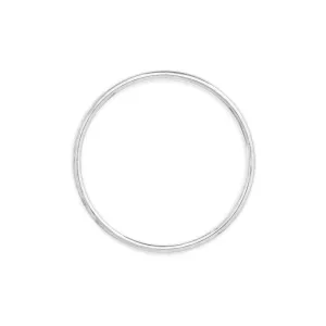 Sterling Silver Round Bangle