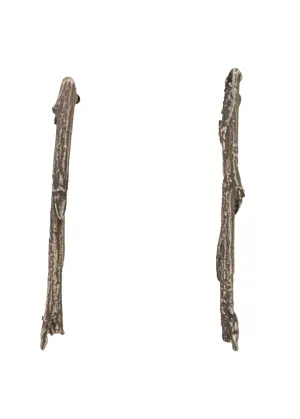 sterling silver willow twig earrings 2