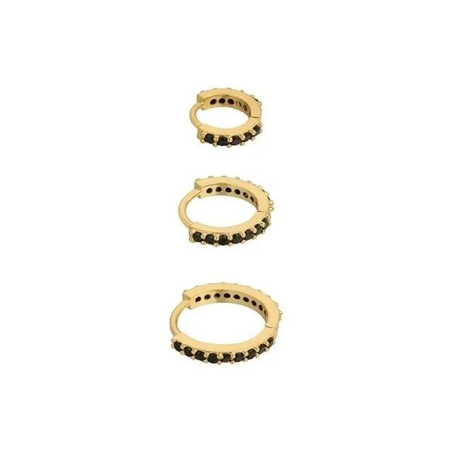 Stylemein - Hoop earring set | Huggie Hoop Earrings Set