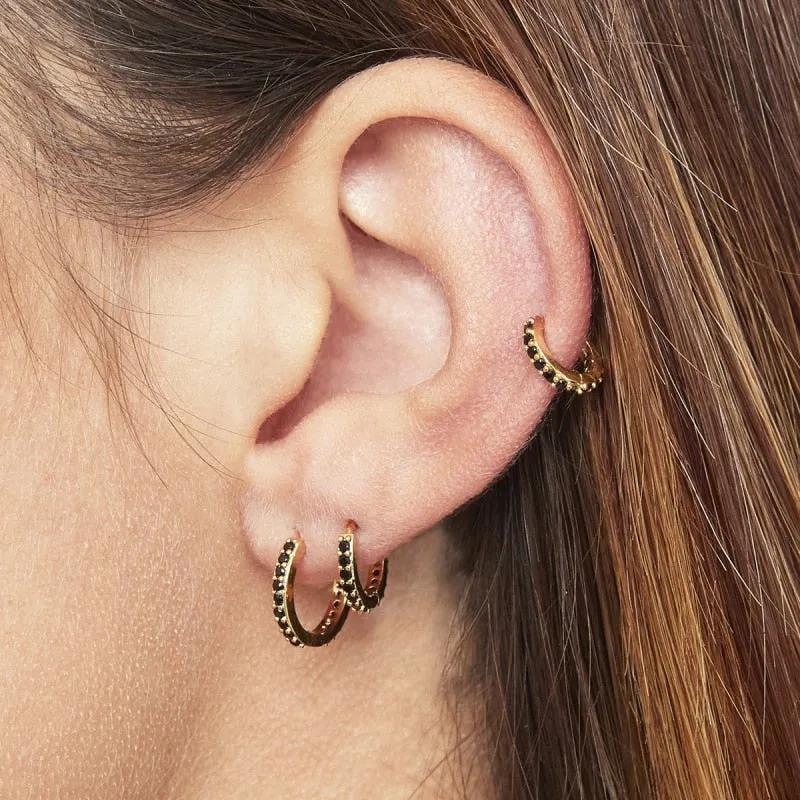 Stylemein - Hoop earring set | Huggie Hoop Earrings Set
