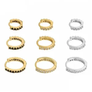 Stylemein - Hoop earring set | Huggie Hoop Earrings Set