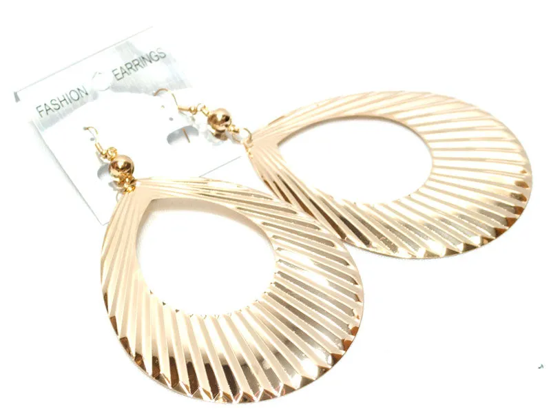 Teardrop Big Hoops Earrings Wholesale