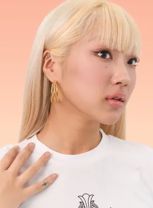 Three Hoops Earrings IN302