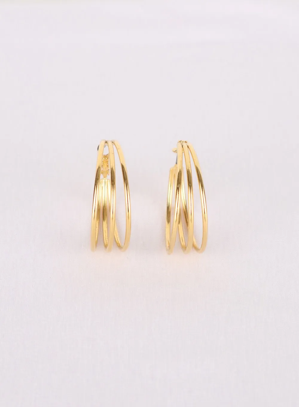 Three Hoops Earrings IN302