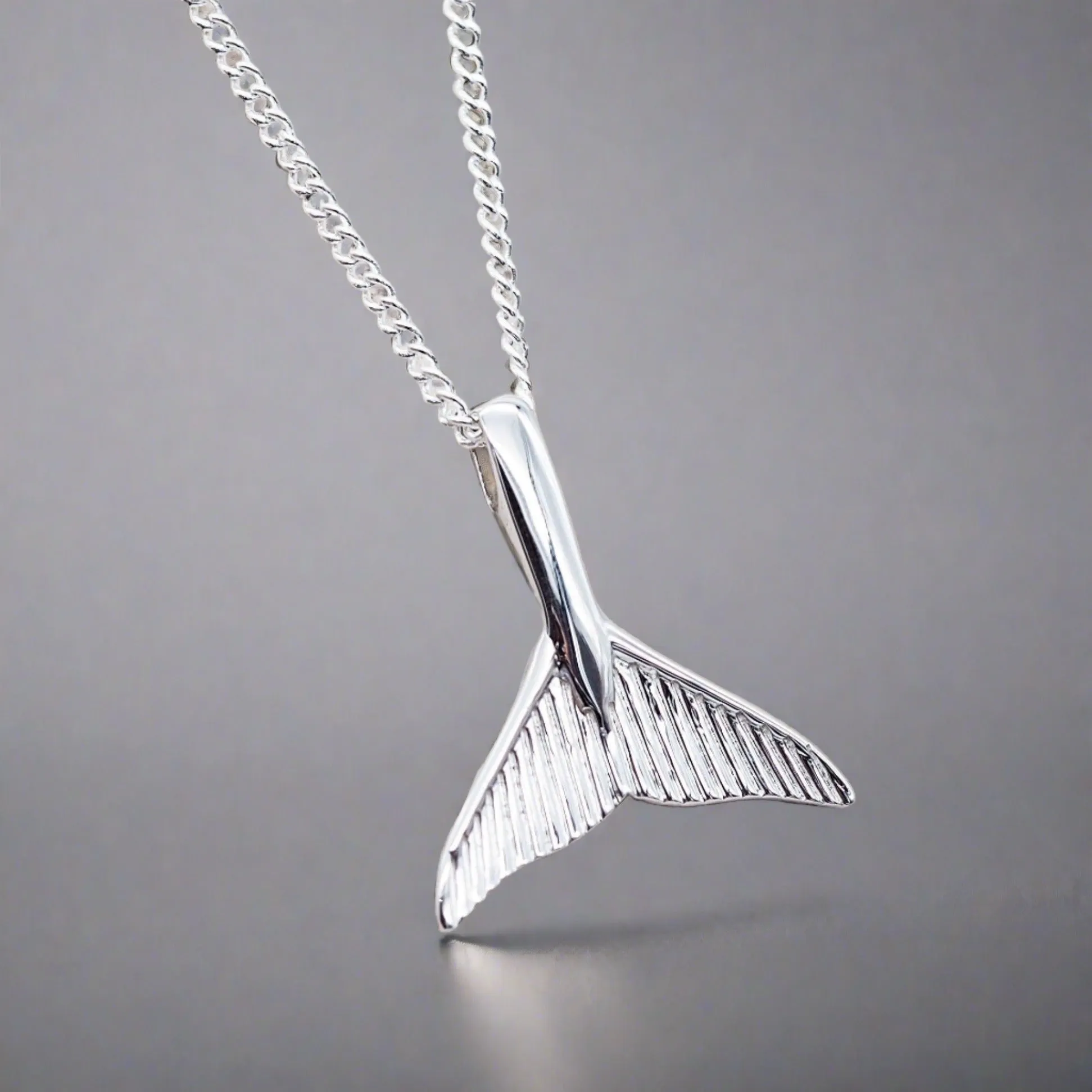 Whale Tail Necklace - $5 donated to Sea Shepherd