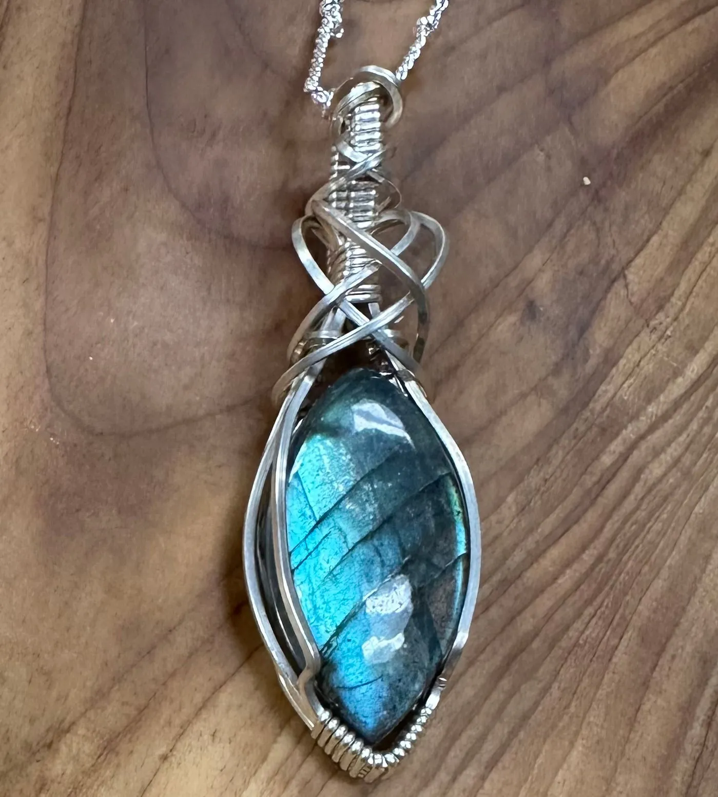 Wire Hand Wrapped Jewelry by Kaley