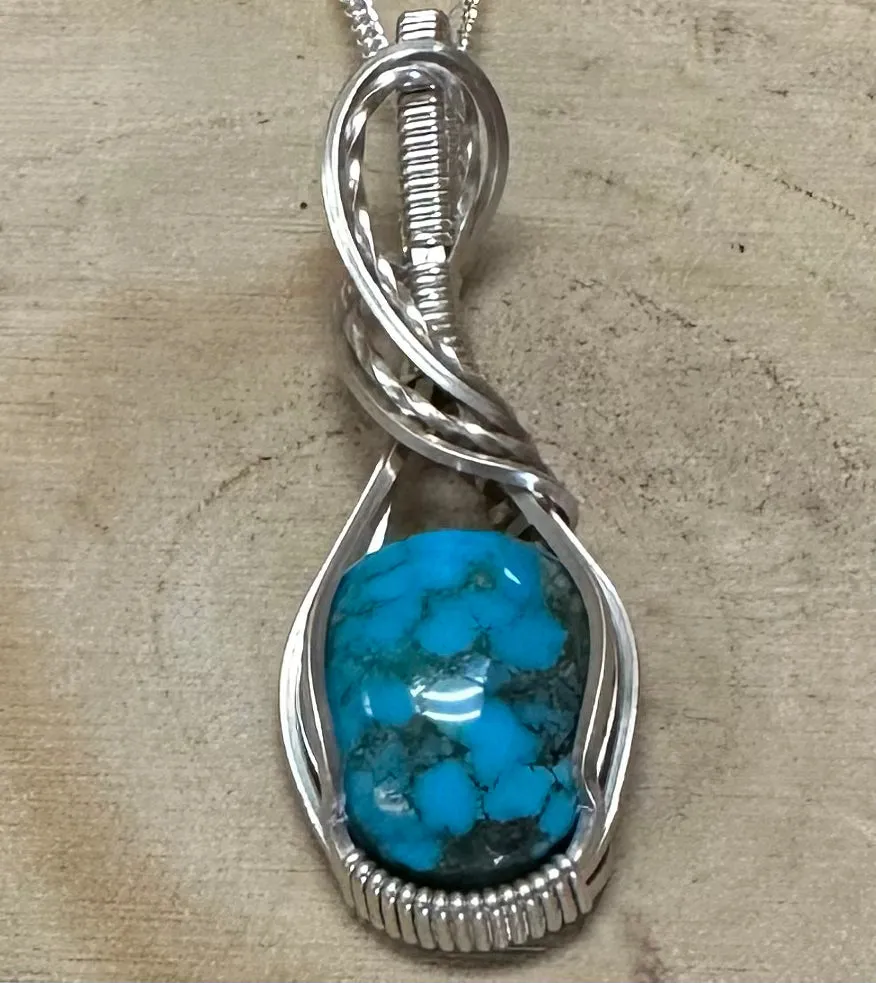 Wire Hand Wrapped Jewelry by Kaley