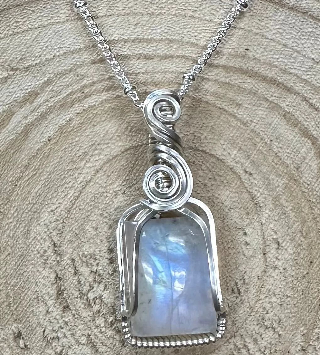 Wire Hand Wrapped Jewelry by Kaley
