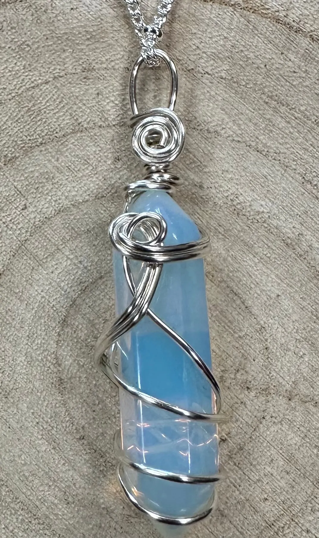 Wire Hand Wrapped Jewelry by Kaley