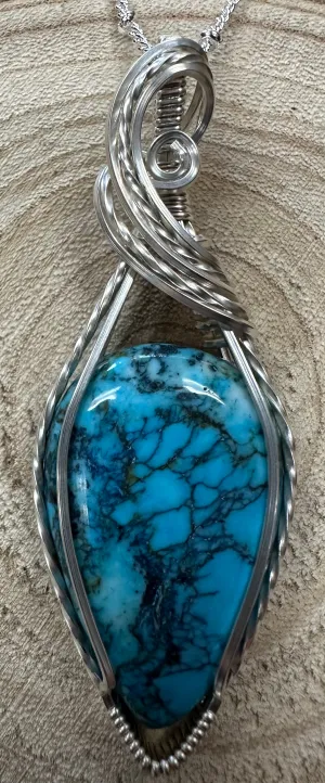 Wire Hand Wrapped Jewelry by Kaley