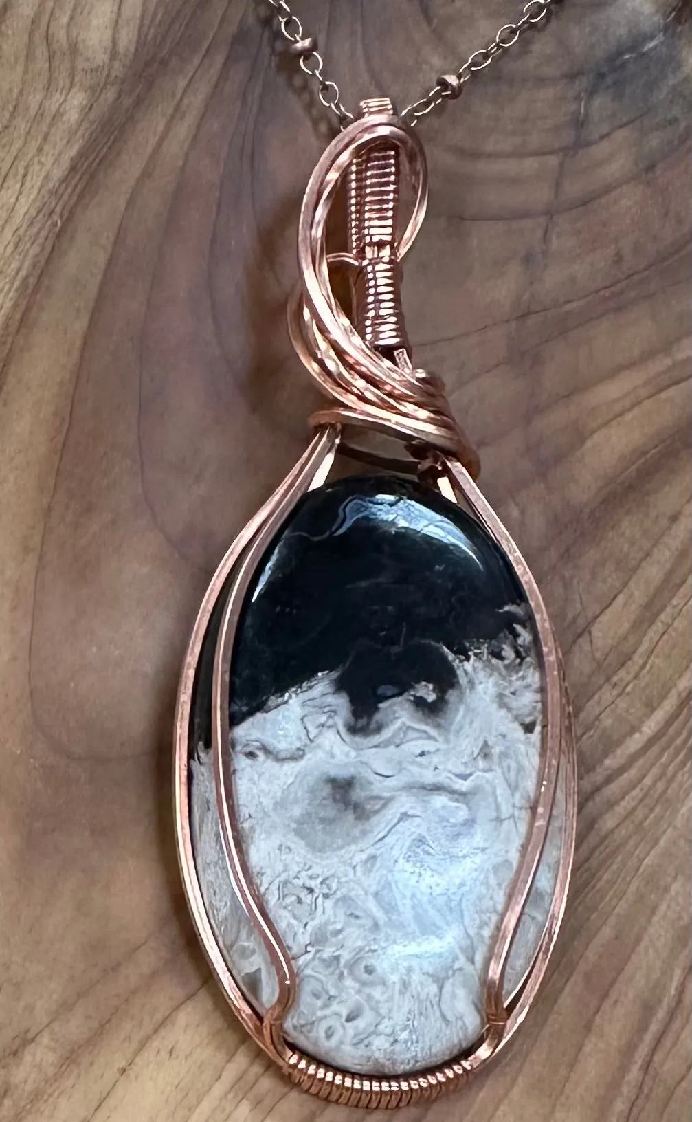 Wire Hand Wrapped Jewelry by Kaley