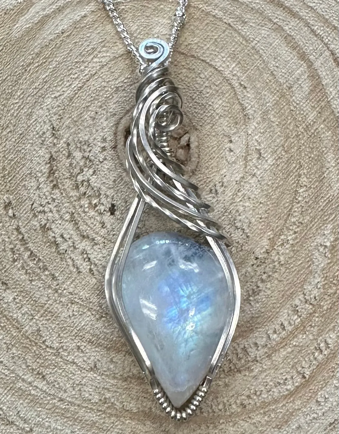Wire Hand Wrapped Jewelry by Kaley