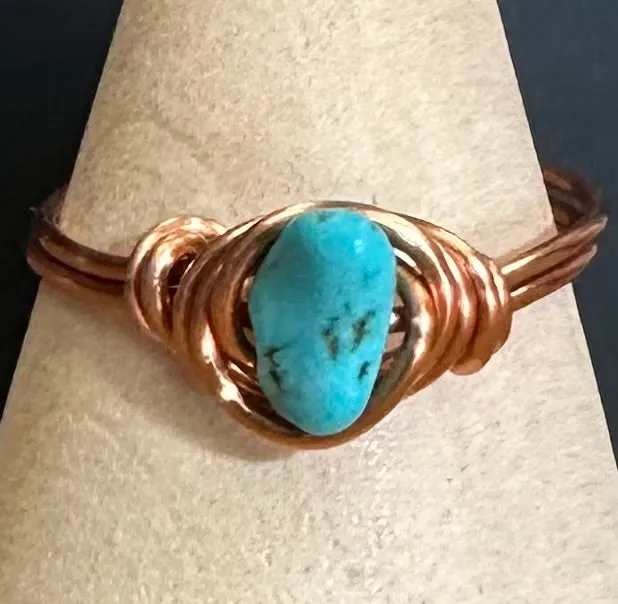 Wire Hand Wrapped Jewelry by Kaley