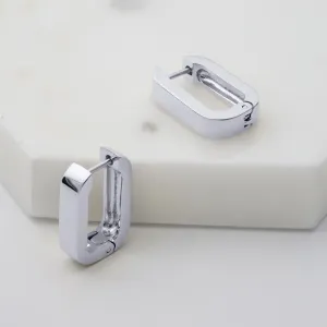Zafino Cassie Hoop - Silver