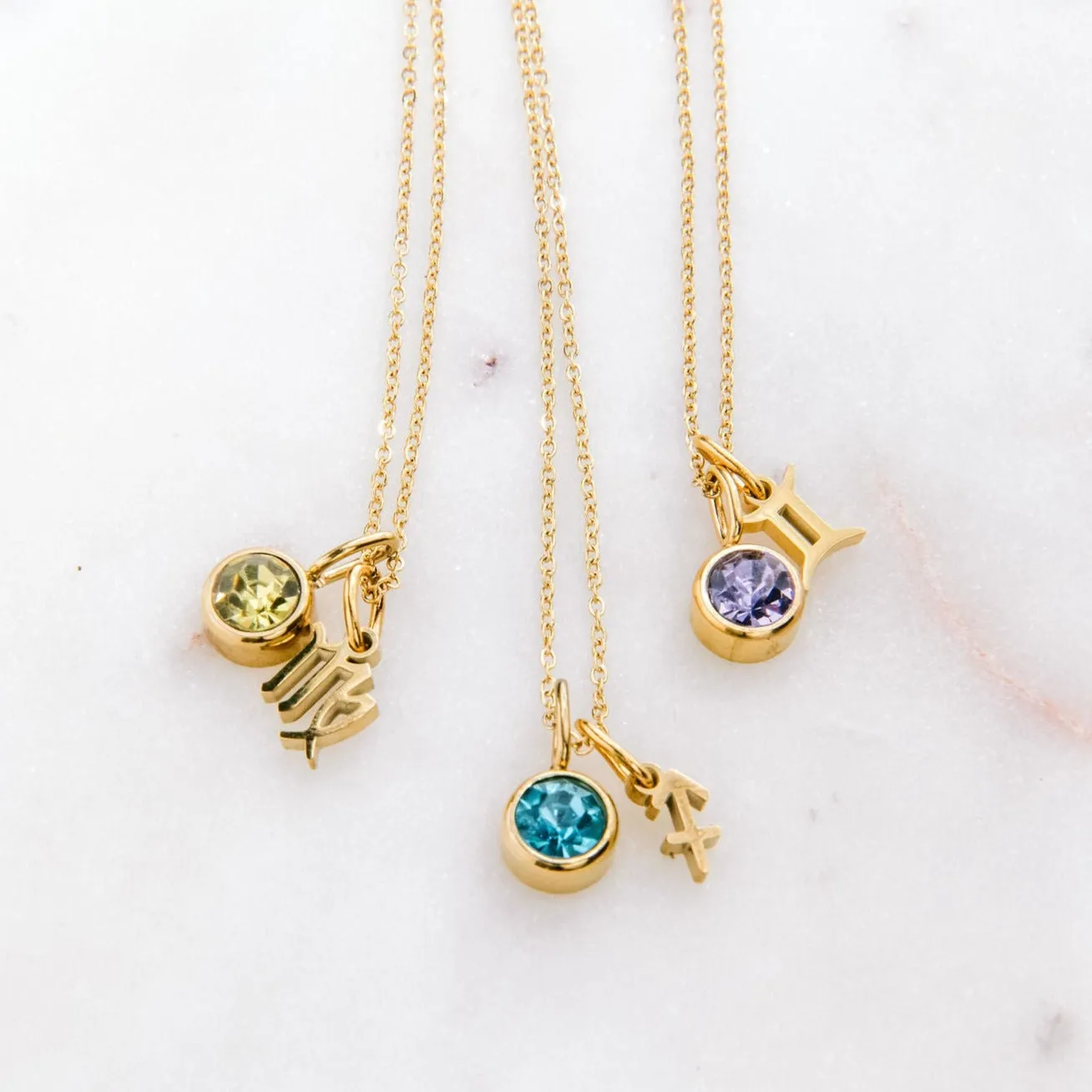 Zodiac Charm Necklace